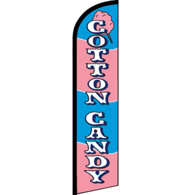 Double Sided 138'' H x 30'' W Polyester Feather Banner