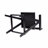 Ergonomic Resin Webbing Back Bar Stool Set for All Settings, Stylish and Durable