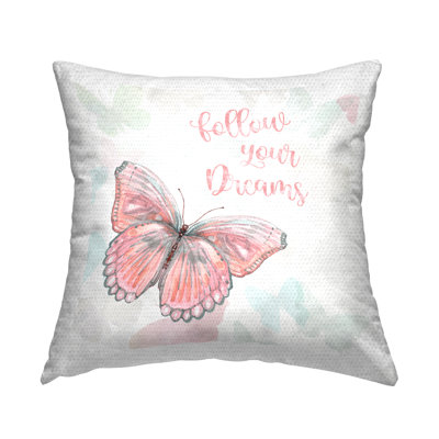 Abstract Outdoor Throw Pillow