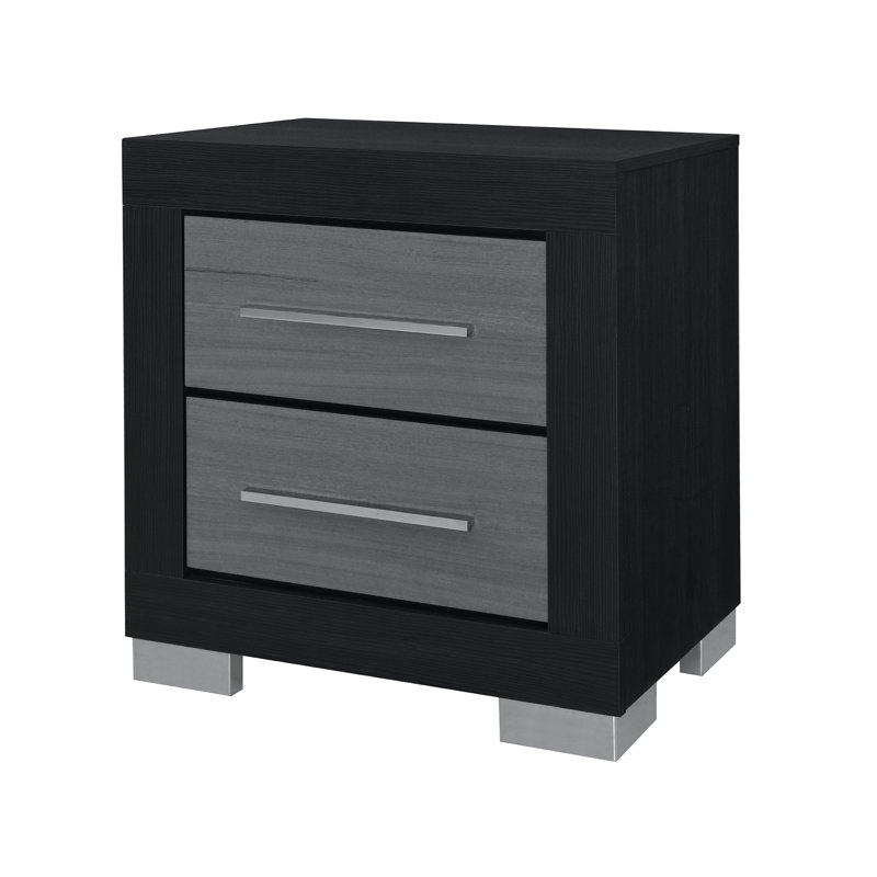 Table de chevet Elsa, Noir