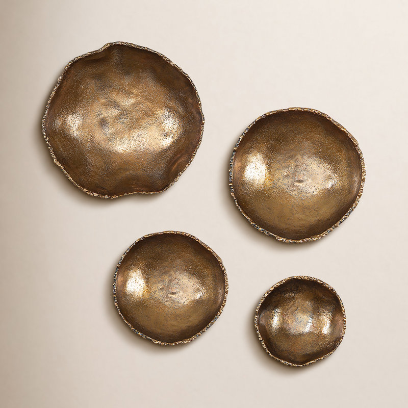 Friddle Boho Abstract Metal Wall Decor