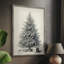 «Christmas Holiday Art CDLxxxix», reproduction d'art encadrée - bois massif-841343659