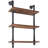 Gunas 6 Piece Pine Industrial Pipe Shelves-1641100700