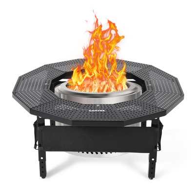 Rectangle Smokeless Outdoor Fireplace