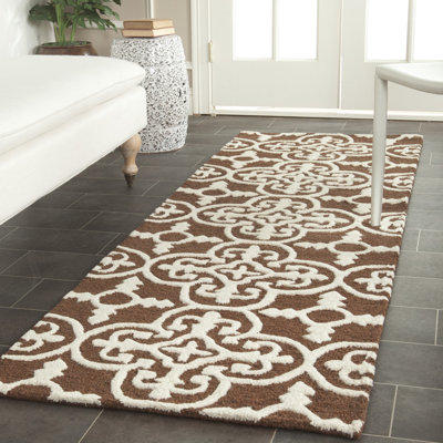 Cambridge Hand Tufted Wool Geometric Rug