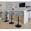 Tabouret de bar réglable Fabrico - ensemble de 2-103486449
