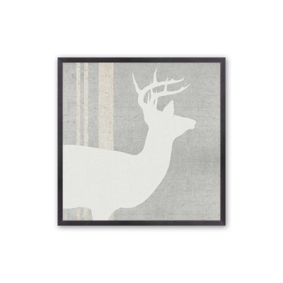 Antlered Silhouette I Print