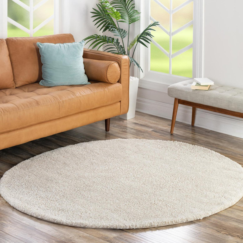 Zuniga Rug, Round 8', Ivory