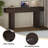 63" Wooden Console Table-1320292609