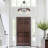 6-Light Wooden Circle Wagon Wheel Chandelier