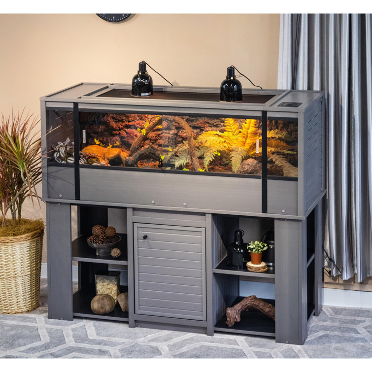Bearded Dragon Tank Reptile Tank Stand Terrarium Stand With