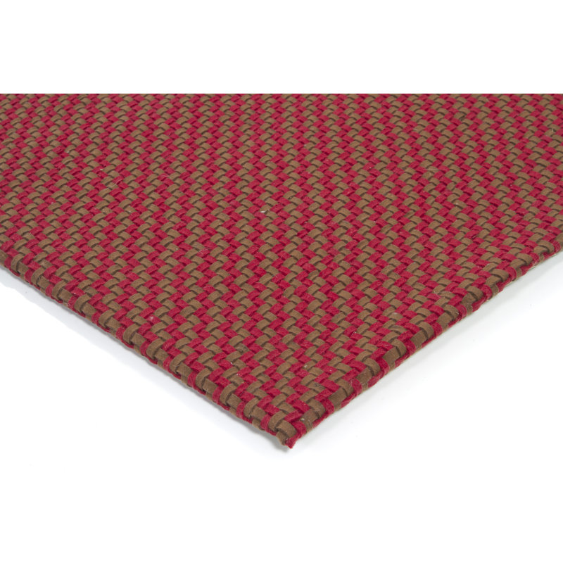 Wool Chevron Indoor Rug, Rectangle 2' x 3'