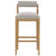 Oaklie Rolled Back Barstool-197386446