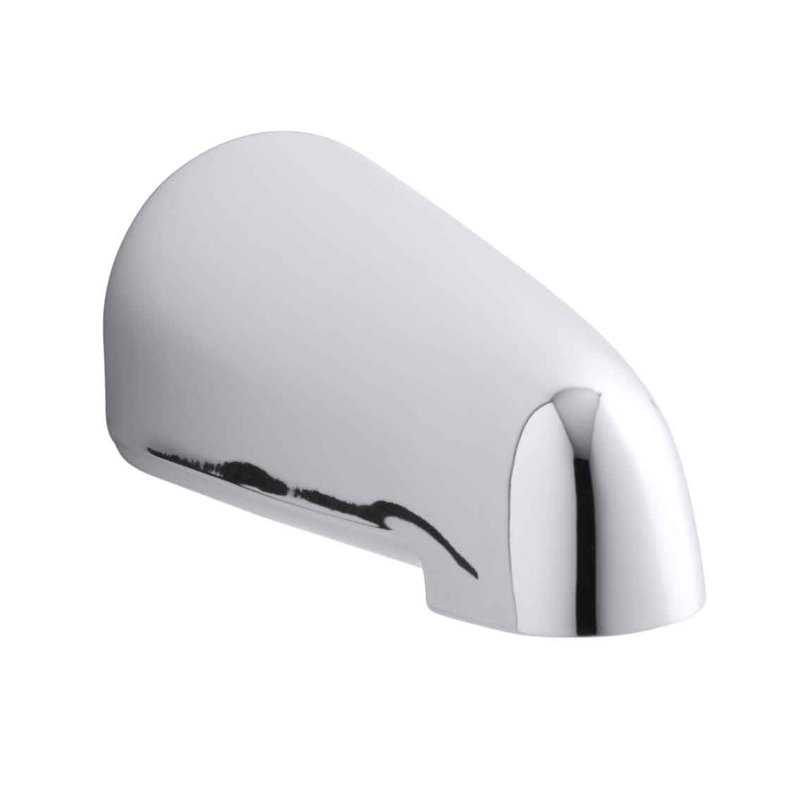Devonshire 4-7/16" Non-Diverter Bath Spout with Npt Connection, Polished Chrome