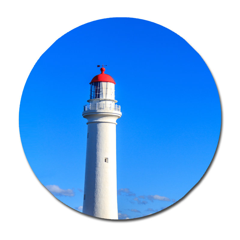 Light House Series, Three Print, 36" H x 36" W x 1.5" D
