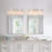 Aviara Dimmable Bathroom Vanity Light Modern Wall Sconce Clear Glass Shade-1991339063-1991621403-1987002073