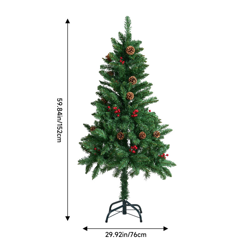 Christmas Decorative Accent, 18cm H x 95cm W x 18cm D