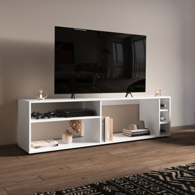 Tv Stand, 6 Shelves, 60" Tv Capacity