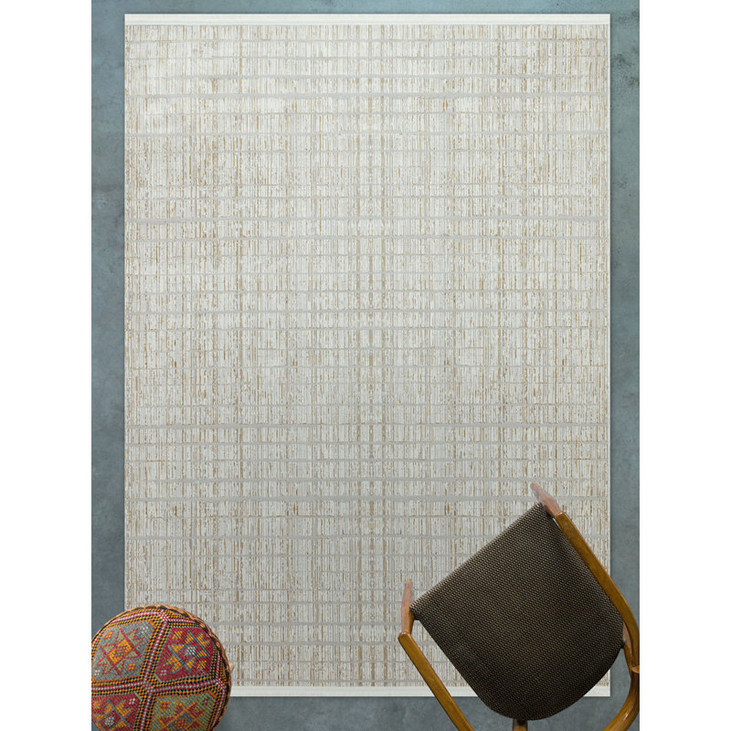 Rasima Striped Machine Made Indoor / Outdoor Area Rug, Rectangle 80 x 150cm