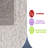 Step Collection High-Low Medallion Cream/Cream Indoor Area Rug, 5'3''X7'6'', Modern, Contemporary, Geometric, Bohemian, Bedroom, Kitchen, Living Room, Non Shedding Carpet-417057800