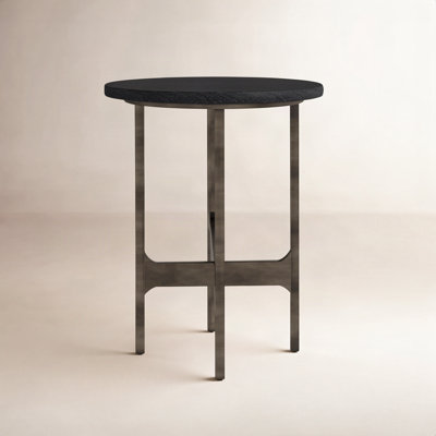 Erminia Solid Wood End Table