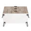 Commode en gris rustique et blanc-1540635117