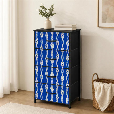 Commode 4 tiroirs pour chambre blanche