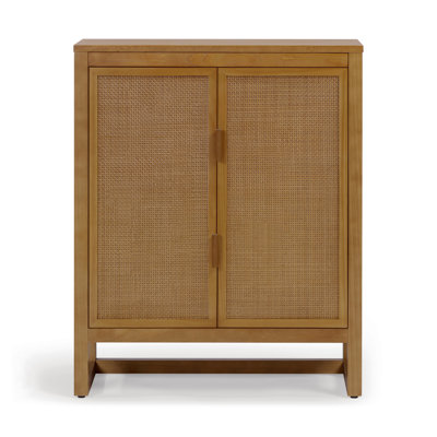 Solid Wood Square Accent Cabinet