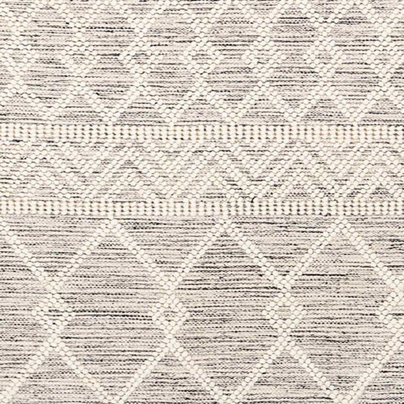 Hygge Textured Wool Hand Woven Area Rug, Rectangle 183 x 274 cm
