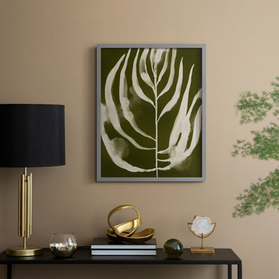 «Organic Bloom IV», reproduction encadrée - bois massif