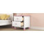 Table de chevet en bois avec deux tiroirs pour enfants, table de bout pour chambre à coucher-1973251193