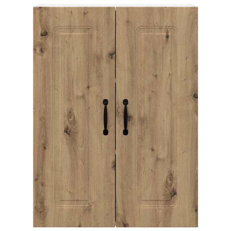 Vidaxl Kitchen Wall Cabinet Sonoma Oak 60 X 31 X 80 Cm Engineered Wood, Artisan Oak, 80cm H x 60cm W x 31cm D