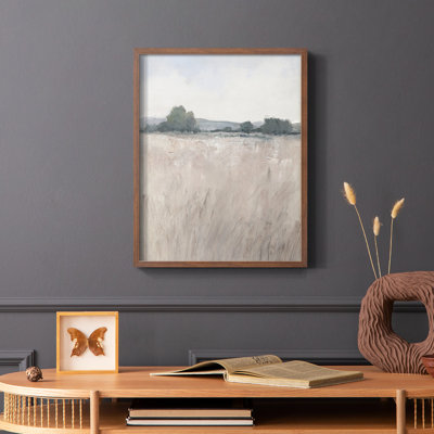 Place & Time II, reproduction encadrée - bois massif