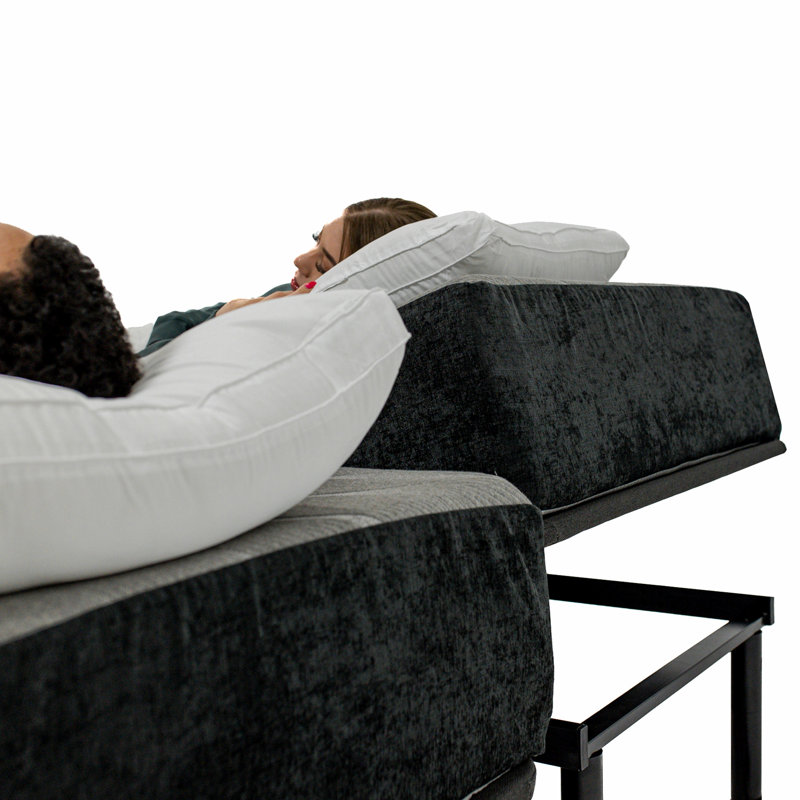 Queen Size Flex Top Quick Assembly Adjustable Bed Frame With Voice Activated Controls