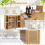 Ianthe 120cm Sideboard with Bar Hutch