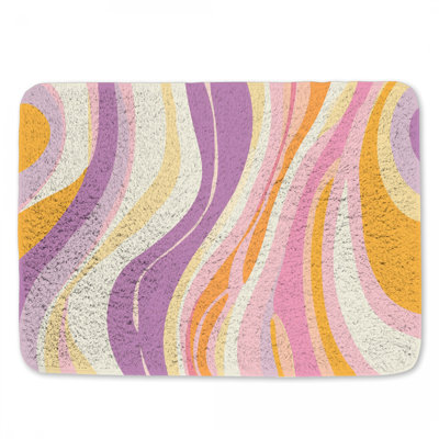 Tapis de bain Wavy Lines