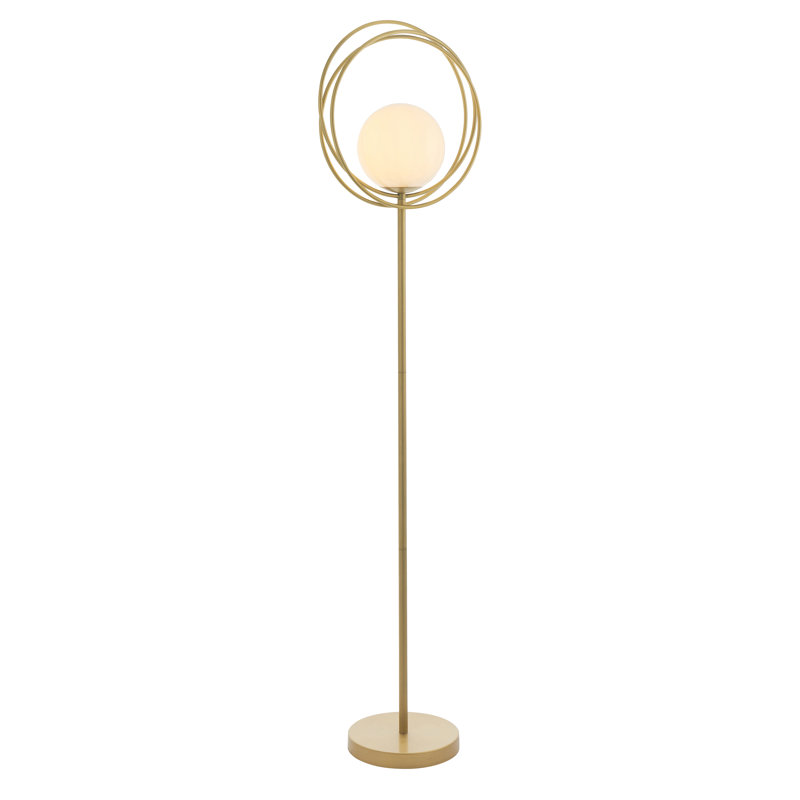 Murawski Brushed Gold 155.6cm Novelty Floor Lamp