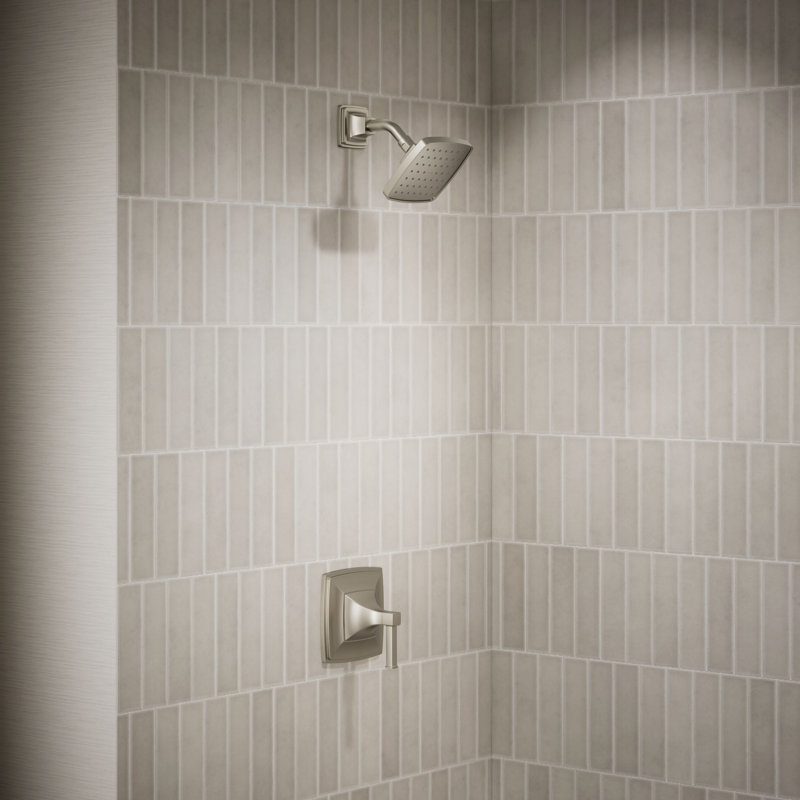 Riff Surface Mount Kit Shower, Vibrant Brushed Nickel