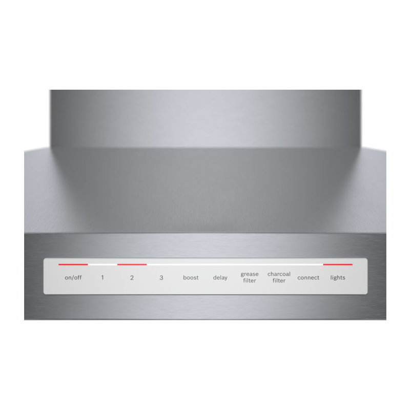 500 Series 30" 600 CFM Convertible Wall Mount Range Hood in Stainless Steel with Wi-Fi, 30