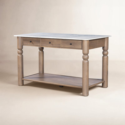 Fradin Kitchen Island-Toasted Oak