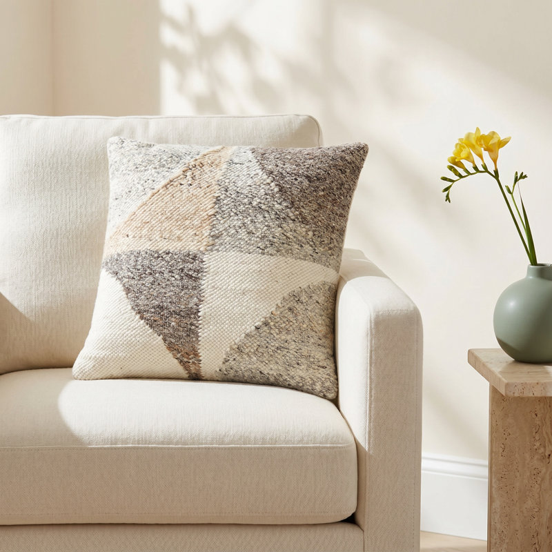 Dia Geometric Throw Pillow, 20" x 20", Pillow Cover Only - No Insert