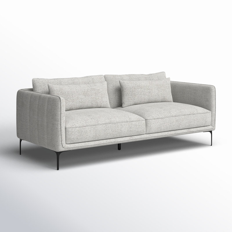Canapé rembourré Rae, Gray Heathered