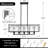 Malex 5 - Light Dimmable Kitchen Island Linear Chandelier-180948061