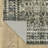 Waxman Vintage Bordered Machine Woven Oriental Area Rug Mat -1576937000