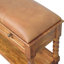 Faux Leather Upholstered Storage Bench