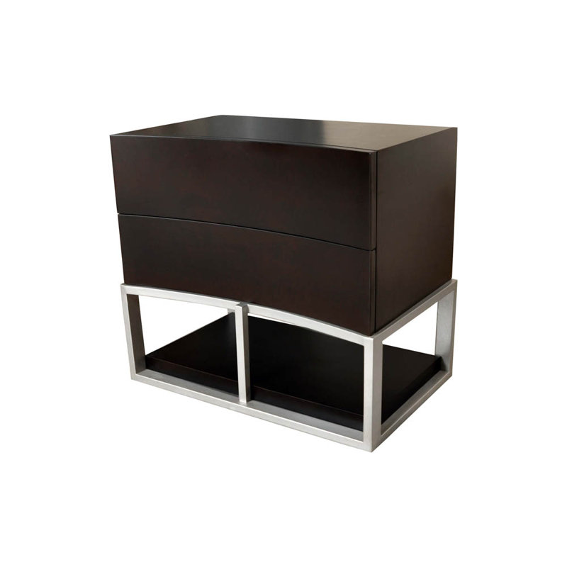 Lemkul 70cm W Bedside Table