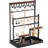 6-Layer 15-Hook Jewellery Storage Rack Bracelet Earring Ring Display Stand