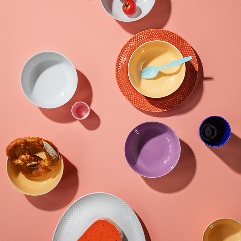 Handmade Porcelain Salad/Dessert Plate
