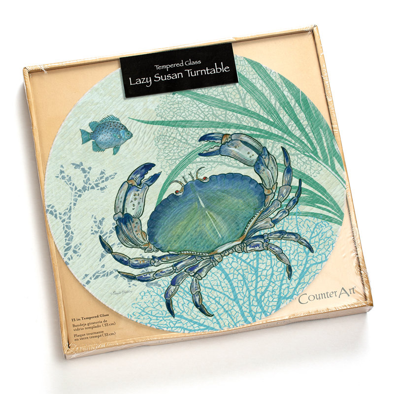 CounterArt Glass Lazy Susan
