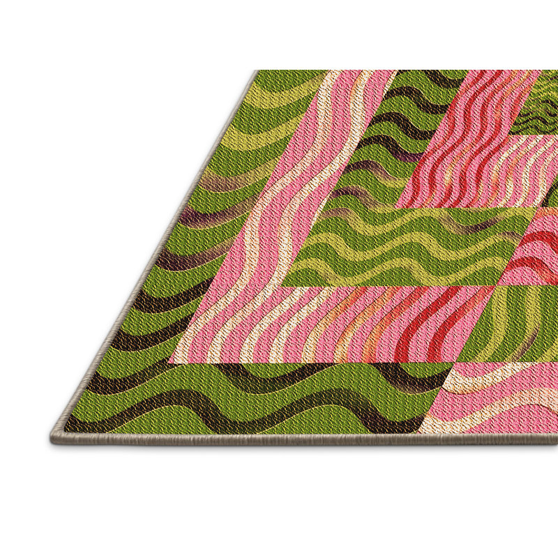 Performance Wool Indoor Rug, Rectangle 5' x 7'